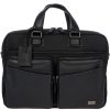 Business Bags BRIC'S | Bric'S Men'S Black Business Bag For Laptop 15 Of Leather And Nylon, L Br207704.909