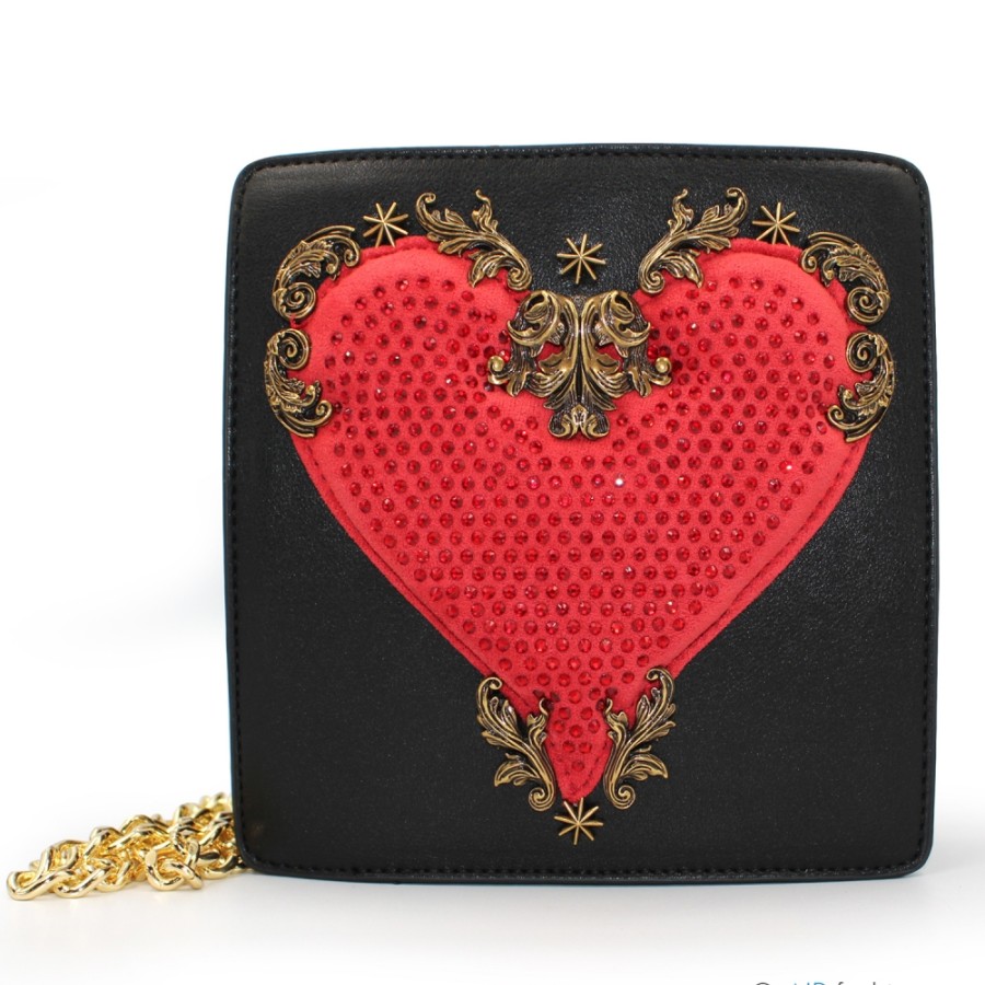 Ladies Bags Braccialini | Braccialini Heart Themed Small Shoulder Bag B17432-Yy-818-Uni