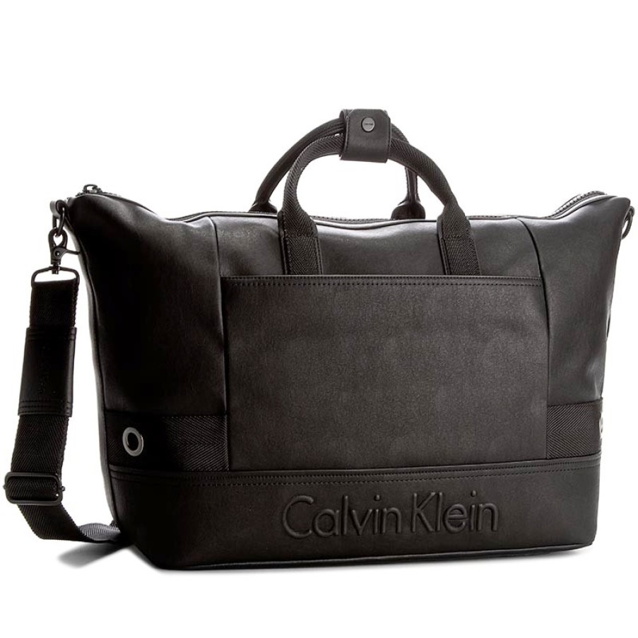 Luggage: Travel Bags And Suitcases CK Calvin Klein | Ck Calvin Klein Weekender Travel Bag, Large, Black Color K50K502508-001