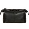 Luggage: Travel Bags And Suitcases BRIC'S | Bric'S Overnight Case - Cosmetic Bag Of Genuine Black Leather Made In Italy Brh00685.001