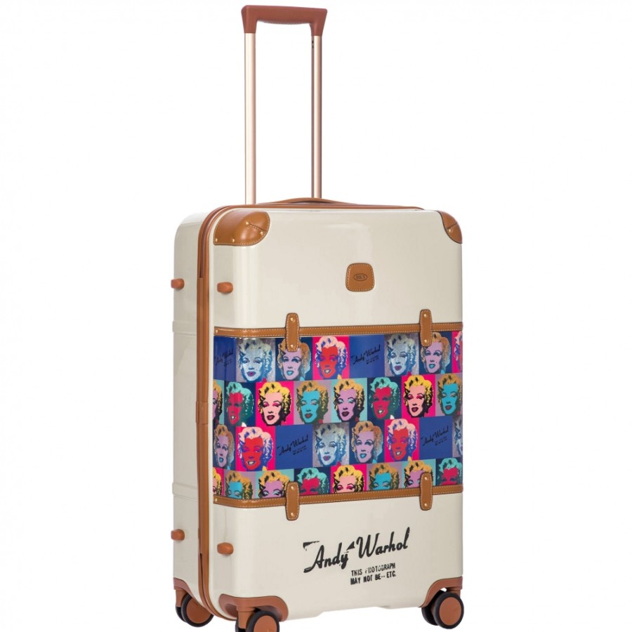 Luggage: Travel Bags And Suitcases BRIC'S | Bric'S Bellagio Andy Warhol Collection M 28In Hardside Spinner Suitcase, With Marilyn Monroe Bbw08303.930