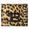 Ladies Accessories ERMANNO Ermanno Scervino | Ermanno Ermanno Scervino Women'S Small Wallet With Leopard Spotted Pattern, With Coin Pocket 12600273