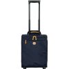 Luggage: Travel Bags And Suitcases BRIC'S | Bric'S X-Collection Blue Nylon Softside Carry-On Underseat Spinner Trunk, Xs Bxl58103.050