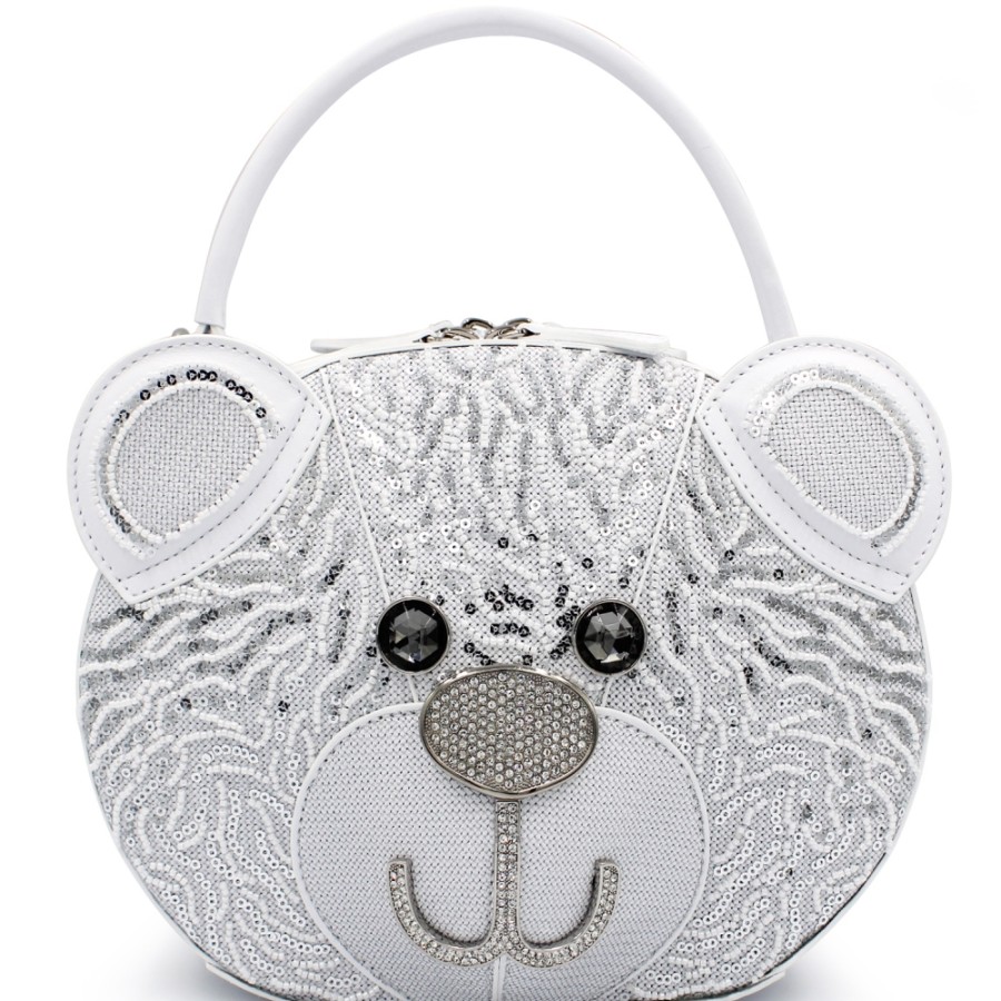 Ladies Bags Braccialini | Braccialini Bag In The Shape Of A Polar Bear, Themes Collection B17021