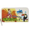 Ladies Accessories Braccialini | Braccialini Cartoline Zip-Around Wallet, Carnival In Brazil B17087_126-Ca