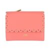 Ladies Accessories Cavalli CLASS | Cavalli Class Women'S Fashion Wallet Edges With Lace Effect Peach Color C81Pwcpi7603045