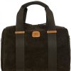 Ladies Bags BRIC'S | Bric'S Life Women'S Satchel Bag, In Resistant Olive Color Fabric, Made In Italy Blf05806.378