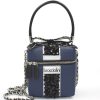 Ladies Bags Braccialini | Braccialini Creative Bag In The Shape Of A Jewelry Box, Blue Color B16872