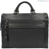 Business Bags PIQUADRO | Piquadro Men'S Black Leather Business Bag For Laptop 15,6 Ca3347W95/N