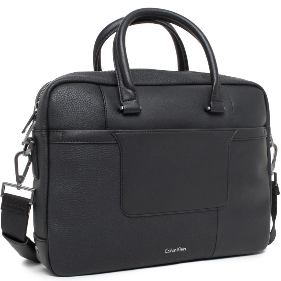 Business Bags CK Calvin Klein | Ck Calvin Klein Black Business Bag For Laptop 14 K50K502343-001