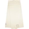 Ladies Matching Clothing For Bags Braccialini | Braccialini Winter Warm Scarf With Logo And Strass Rose, White Cream Color Bclw40-023-White