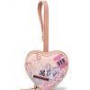 Ladies Accessories Braccialini | Braccialini Designer Pendant - Coin Purse With Dubai Prints, Pink Color B16408