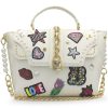 Ladies Bags Braccialini | Braccialini Rock White Satchel Bag B17143-Yy-001-Uni