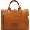 Business Bags Cuoieria Fiorentina | Cuoieria Fiorentina Business Bag Of Natural Tuscan Leather, In Classic Style, Made In Italy 5609735