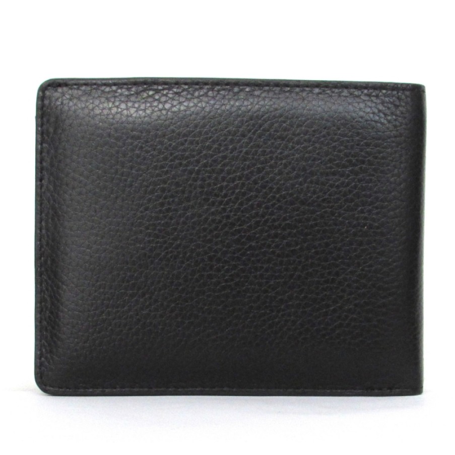 Mens Accessories J&C Jackyceline | J&C Jackyceline Black Leather Men'S Wallet Cop168-03-Black