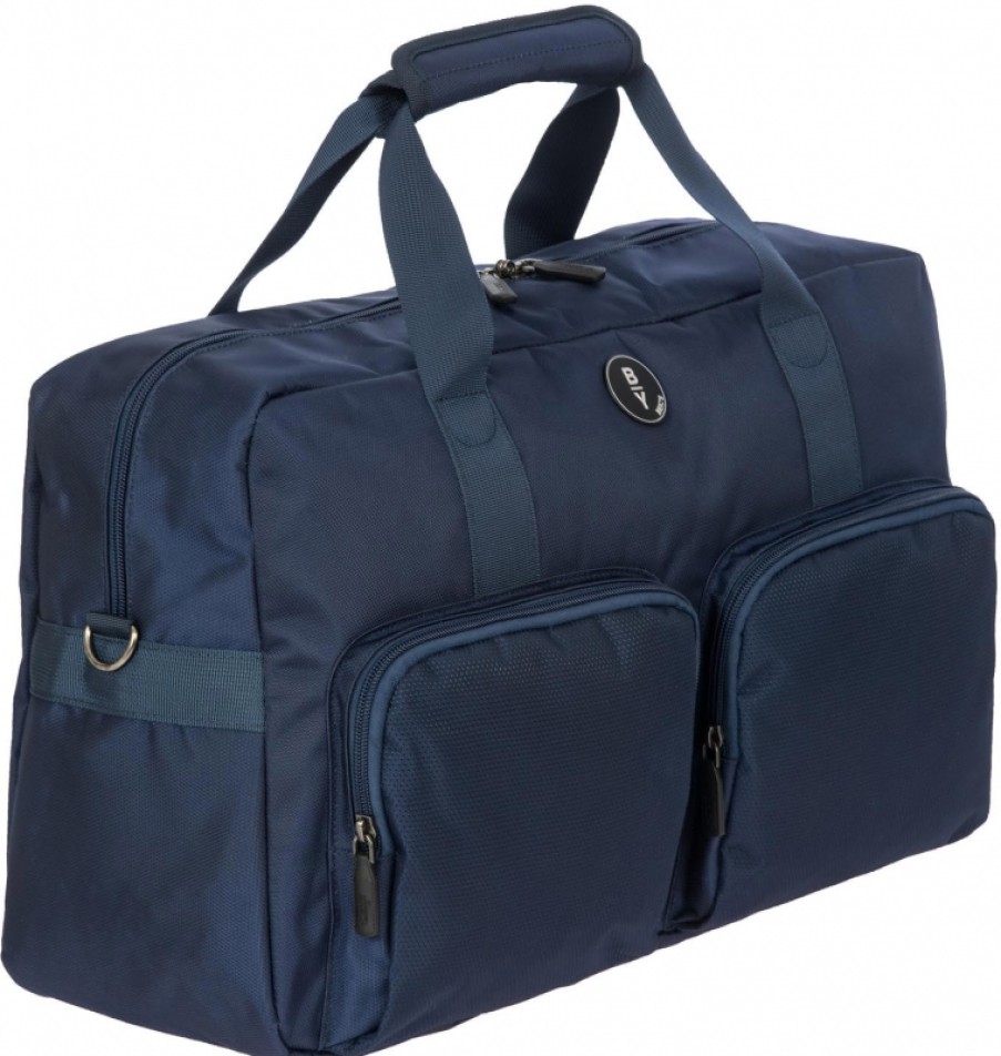 Business Bags BRIC'S BY | Bric'S By Travel Bag / Weekend Bag Of Blue Polyamide - Medium Size B2Y00260.050