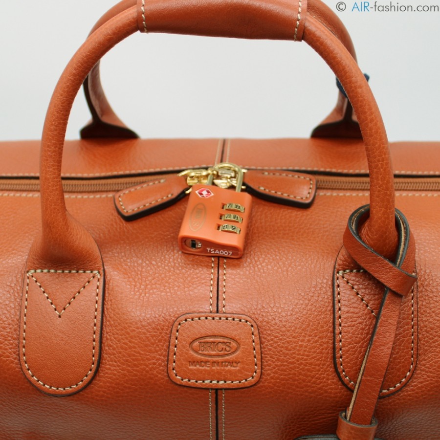 Luggage: Travel Bags And Suitcases BRIC'S | Bric'S Life Pelle Brown Tuscan Leather Travel Bag, M Bpl20203.098