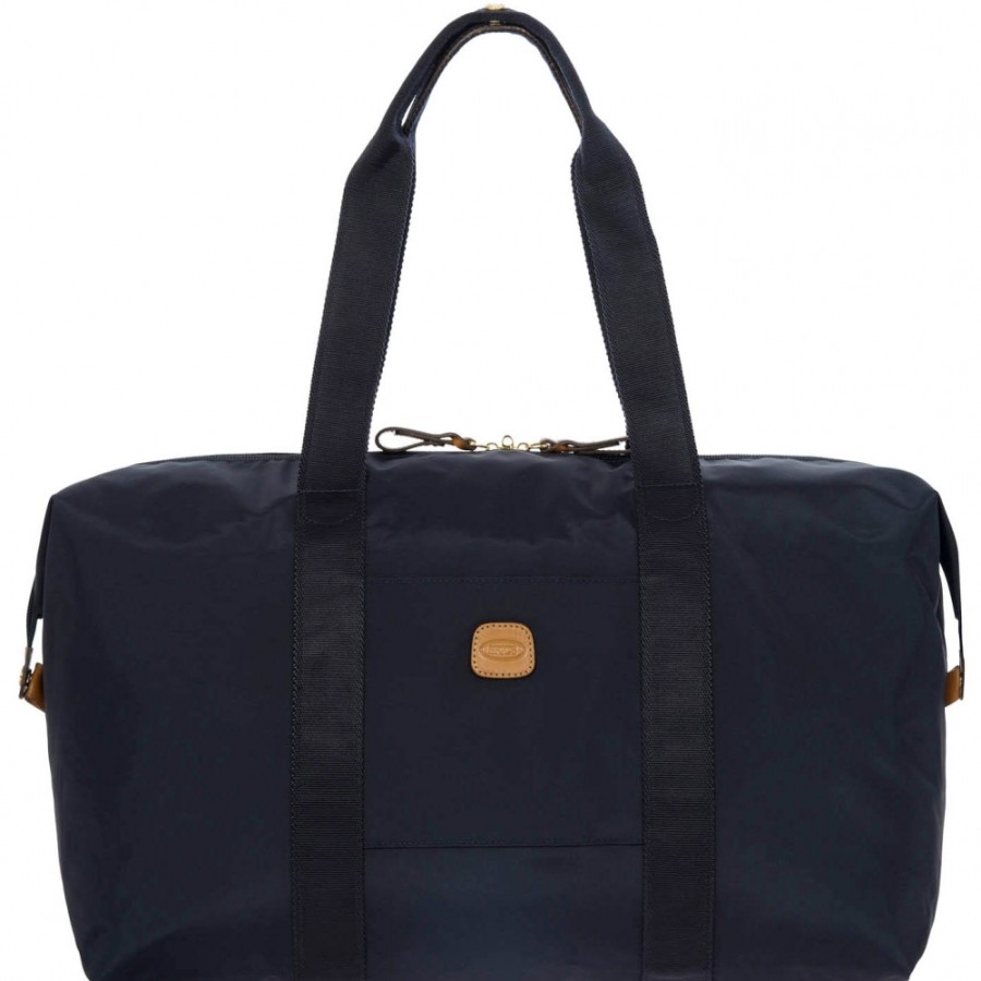 Luggage: Travel Bags And Suitcases BRIC'S | Bric'S X-Bag Blue Nylon Foldable Travel Bag M Bxg40203.050