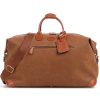 Luggage: Travel Bags And Suitcases BRIC'S | Bric'S Life Large Travel Bag Of Resistant Camel Color Fabric And Leather Blf20202.216