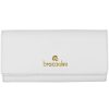 Ladies Accessories Braccialini | Braccialini Women'S White Leather Flap Wallet B16701-100