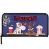 Ladies Accessories Braccialini | Braccialini All Round Women'S Zip-Around Wallet, Dogs In Love Theme B17354_126-Al-818-Uni