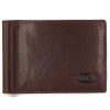 Mens Accessories BRIC'S | Bric'S Men'S Wallet With Money Clip Of Real Brown Leather Bh109207.002