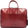 Business Bags THE BRIDGE | The Bridge Burgundy Tuscan Leather Bag For Laptop & Documents Made In Italy 06530901