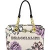 Ladies Bags Braccialini | Braccialini Small Bag With Rose Print, Powder Color B14301