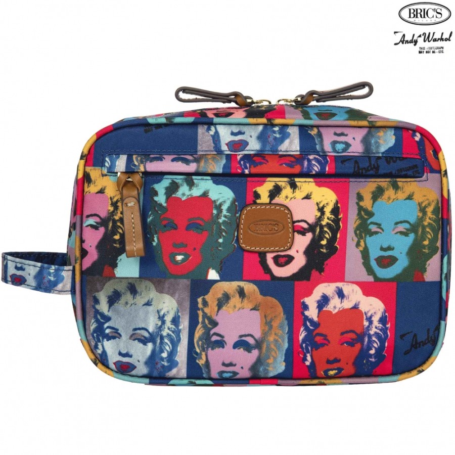 Luggage: Travel Bags And Suitcases BRIC'S | Bric'S Andy Warhol Collection Travel Pouch / Trousse / Cosmetic Bag Bbw00606.930